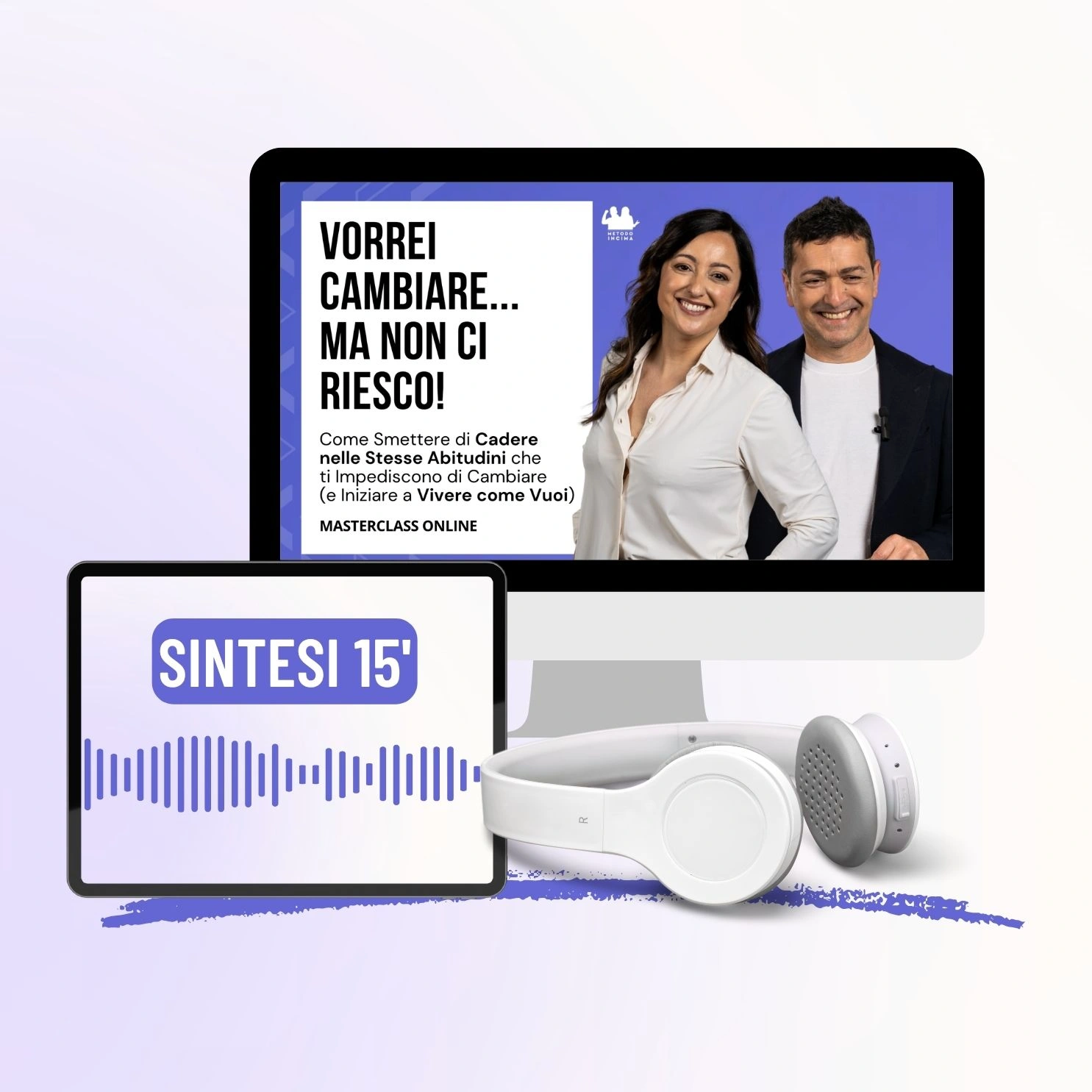 Pack Masterclass: registrazione video e audio sintesi 15 minuti